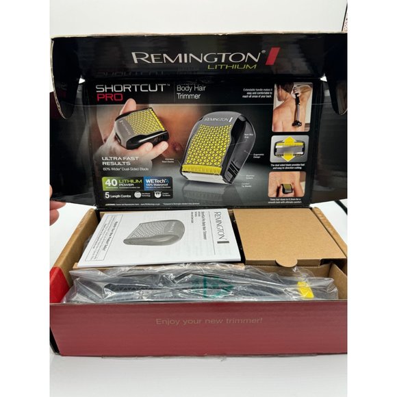 Remington BHT6455FF Shortcut Pro Body Groomer with Extendable Curved Handle and - Picture 1 of 5